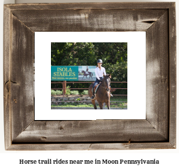 horse trail rides near me in Moon, Pennsylvania